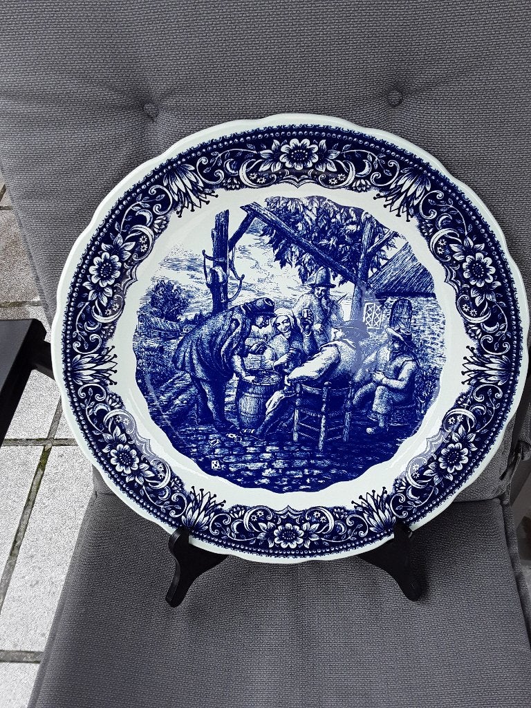 2 assiettes Delft, Antiquités & Art, Enlèvement