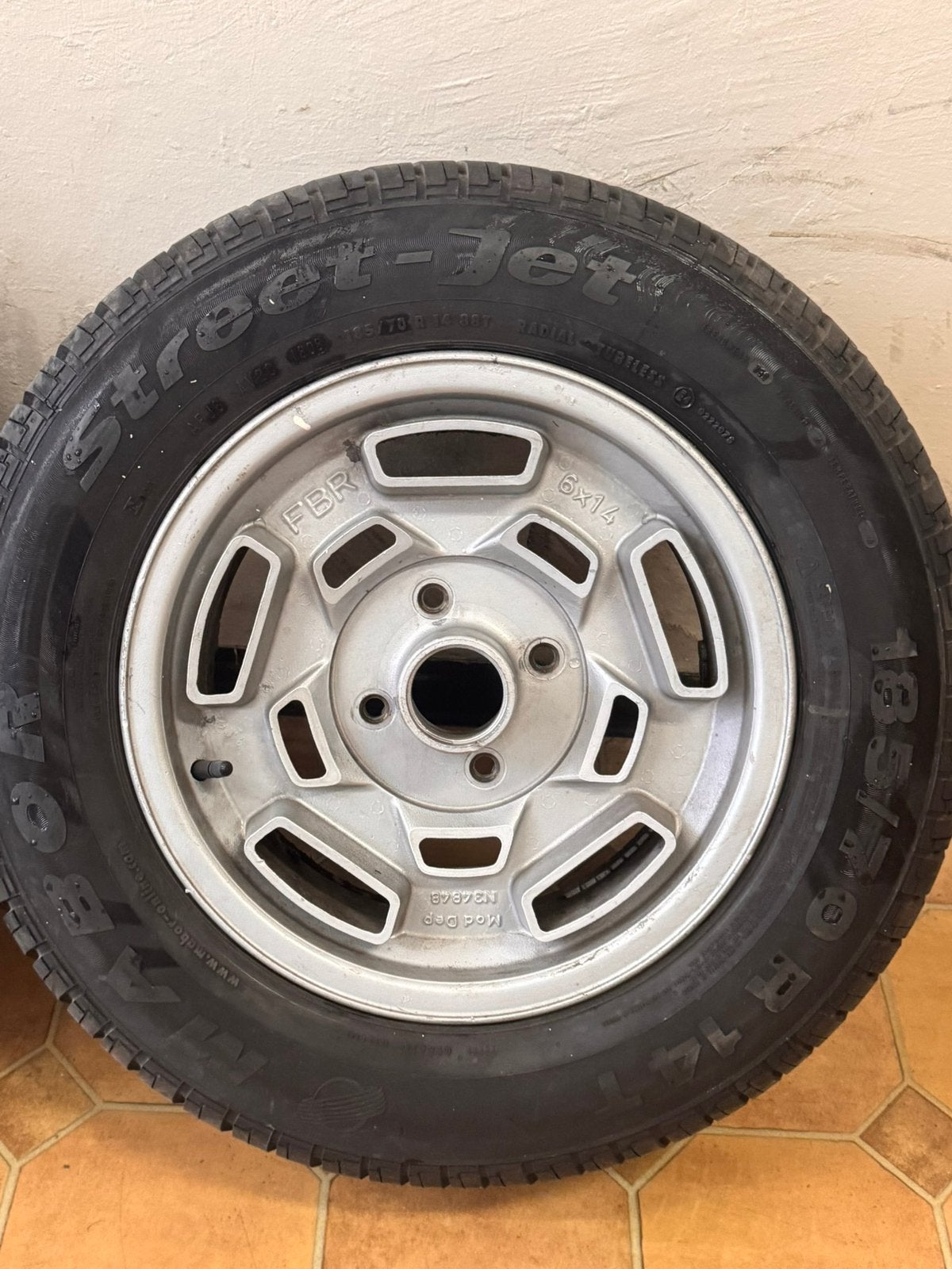 Set 14’’ lichtmetalen velgen voor Alfa Romeo 105 serie, Auto-onderdelen, Ophalen, Velg(en)