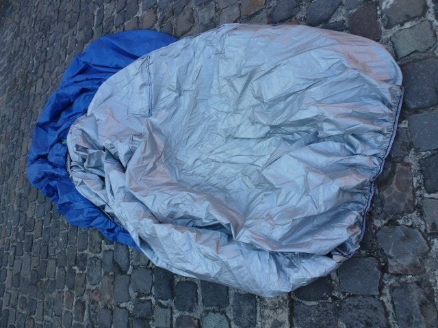 Housse de voiture en PVC pour véhicules de taille moyenne., Enlèvement ou Envoi, Comme neuf, Universel