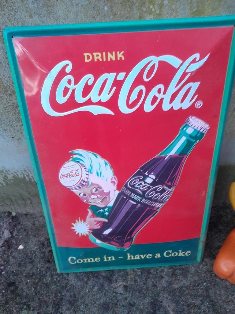 Bord van Coca-Cola, Verzamelen, Ophalen