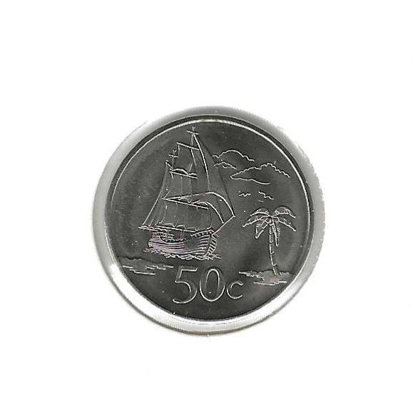 Tokelau Islands, 50 Cents 2017., Postzegels en Munten, Munten | Oceanië, Ophalen of Verzenden, Losse munt