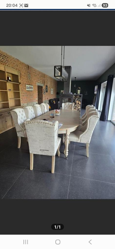 Lot de 4 chaises, Maison & Meubles
