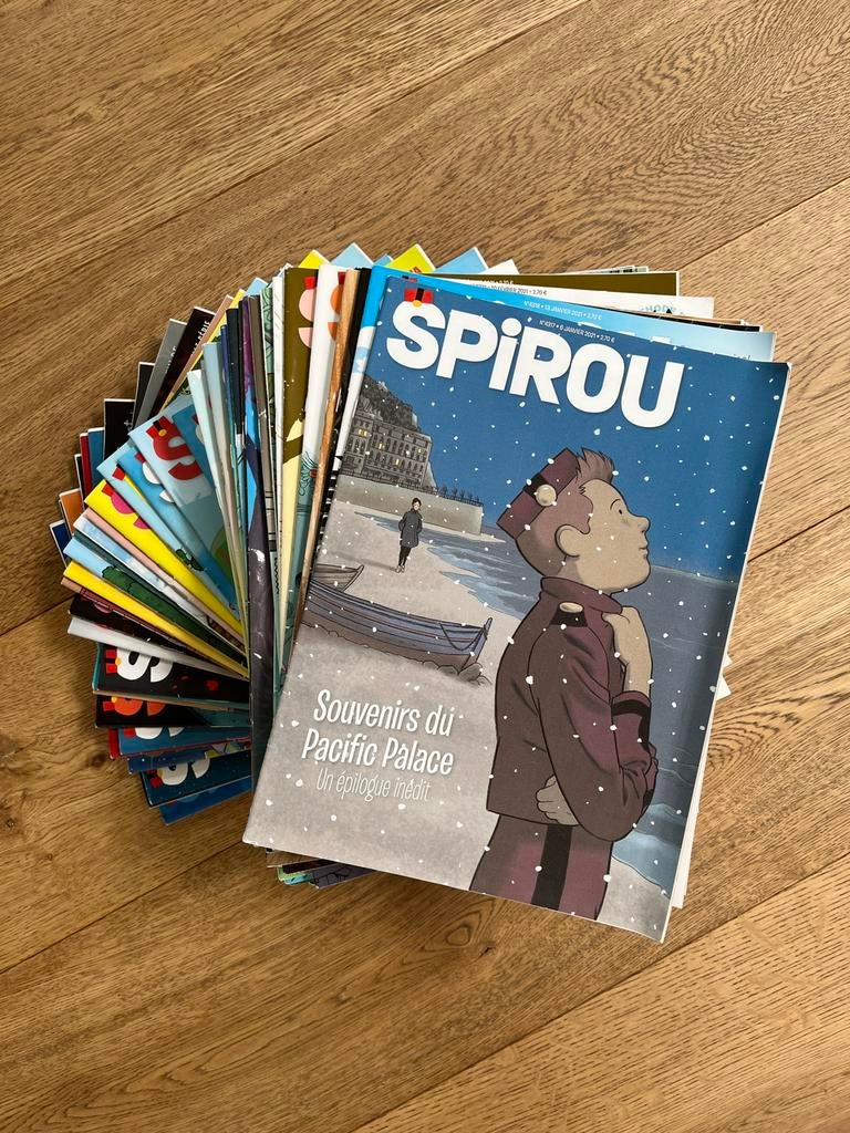 5 ans de Spirou. 2021-2025, Enlèvement, Utilisé
