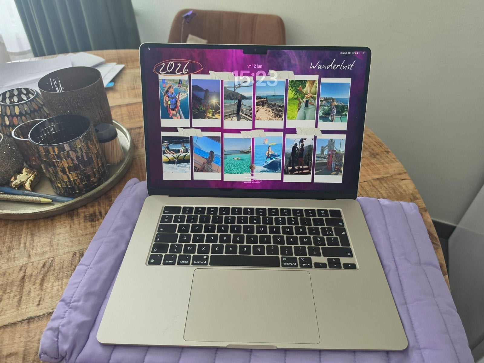 Apple MacBook Air 15" M3 16GB RAM, 256GB Sterrenlicht, Ophalen