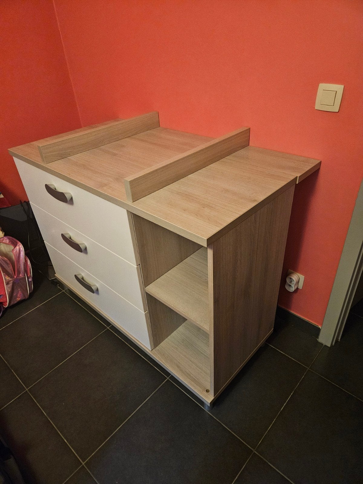 commode, Ophalen, Gebruikt