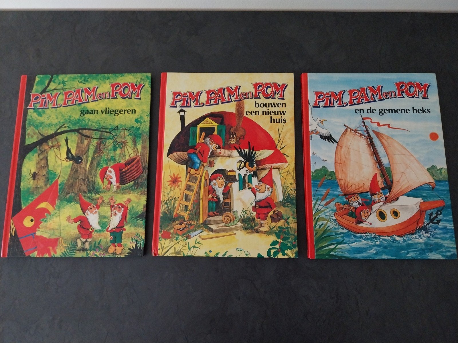 3 kinderboeken: Pim, Pam en Pom, Enlèvement