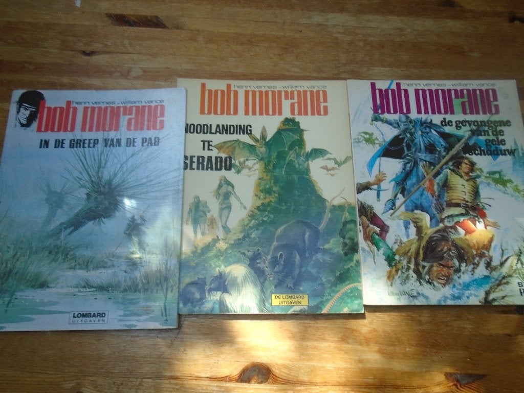 bob morane, Plusieurs BD, William Vance, Enlèvement ou Envoi, Utilisé