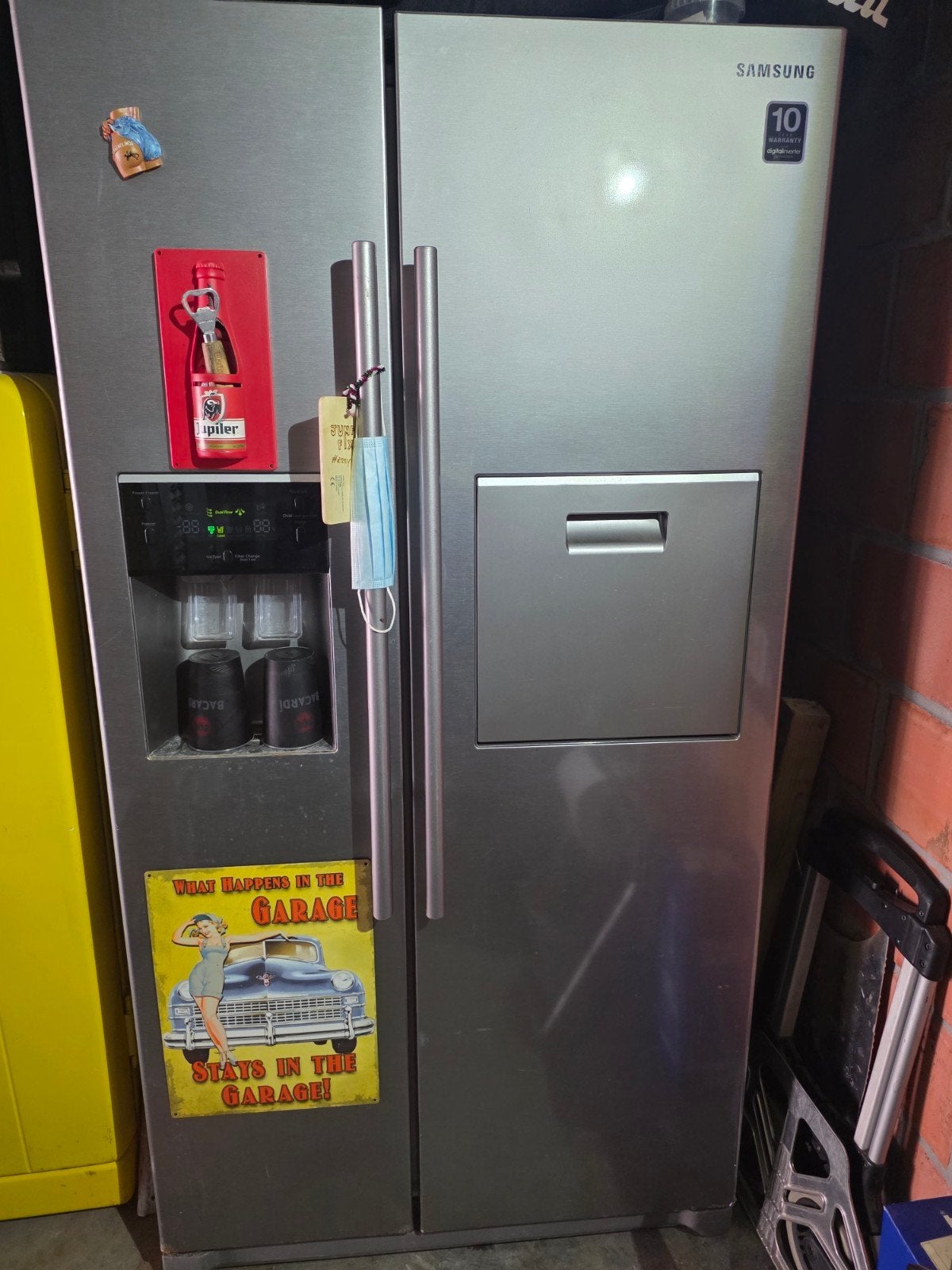 Amerikaanse frigo, Ophalen