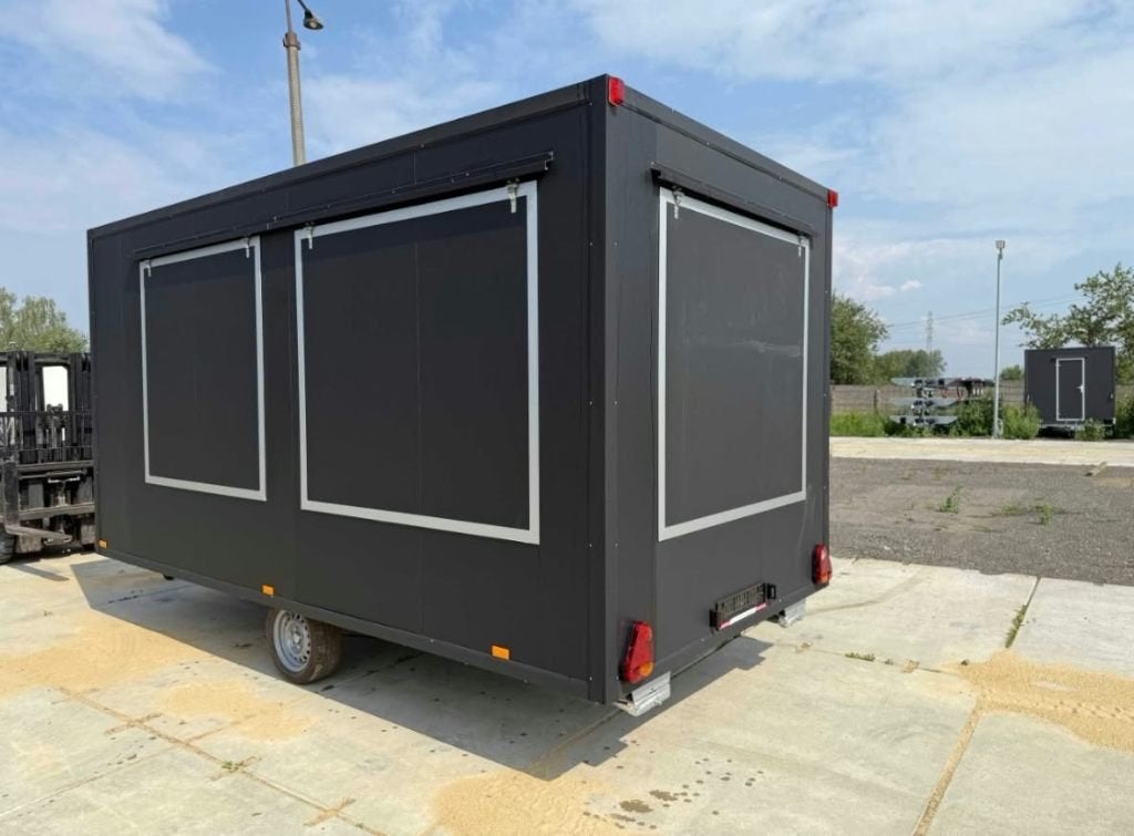 Verkoopwagen foodtrailer te koop diverse maten maatwerk, Enlèvement ou Envoi, Neuf