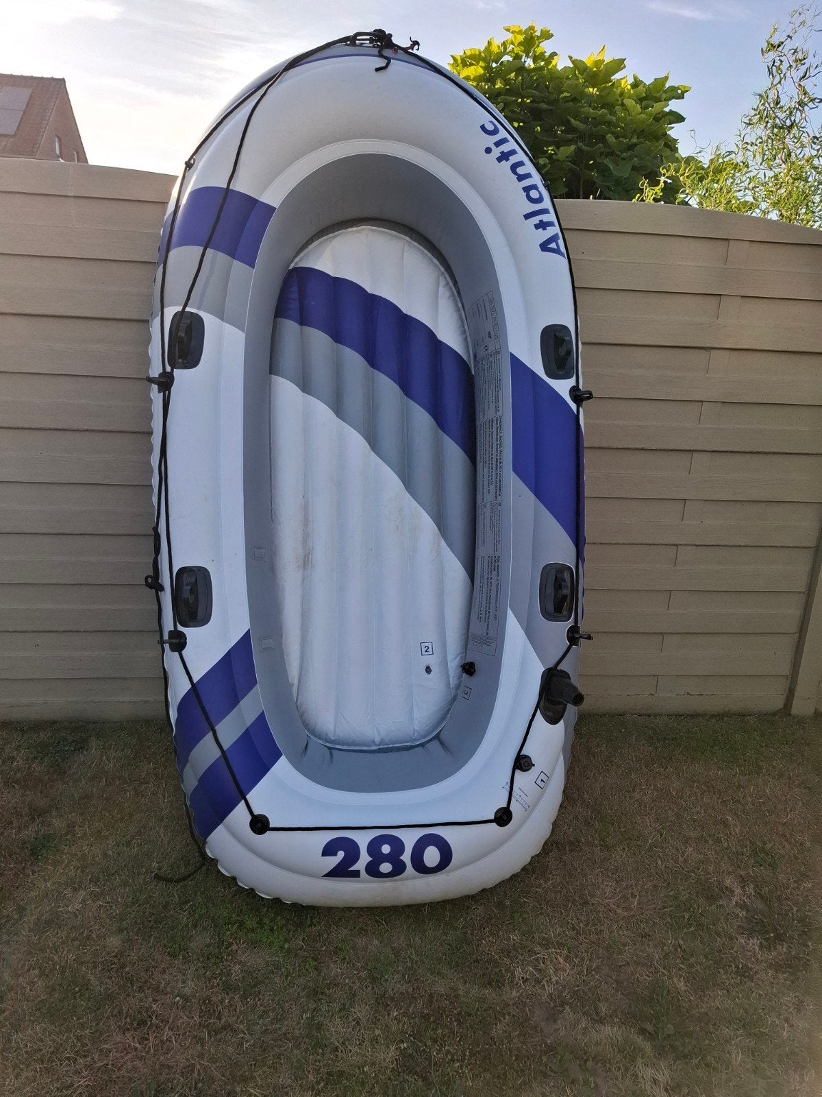 Opblaasbare boot, Ophalen