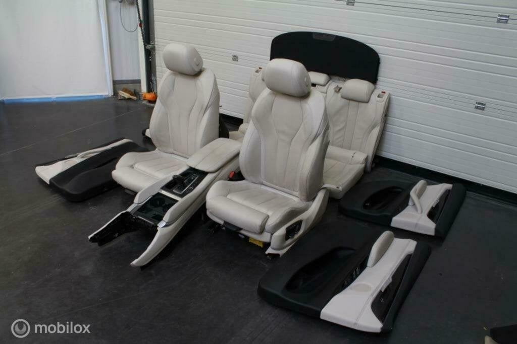 Interieur set wit leder bmw x6 f16 (2014-heden), Auto-onderdelen