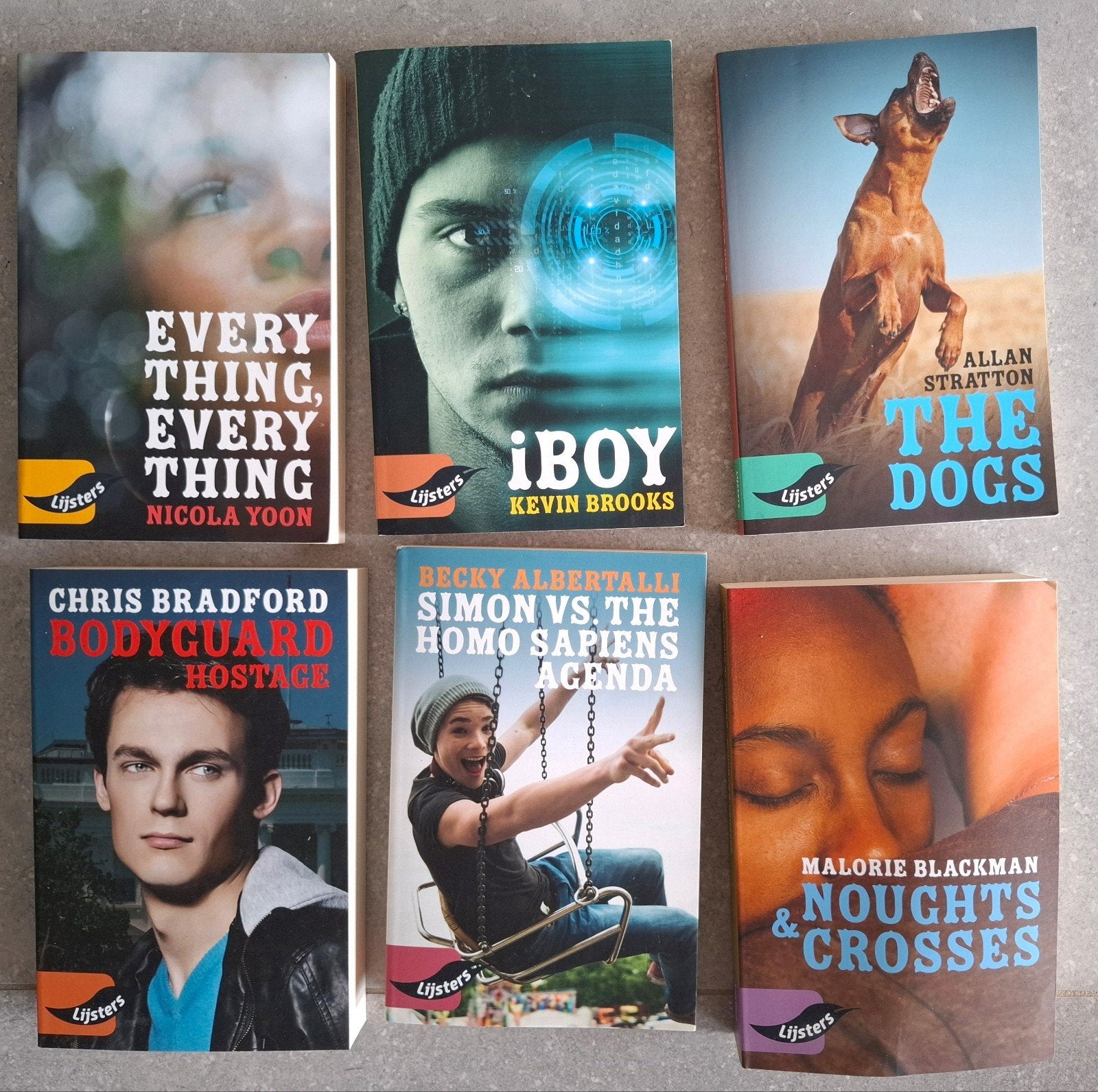 reeks van 6 engelstalige boeken YA Lijsters, Boeken, Ophalen of Verzenden, Nieuw, Complete serie