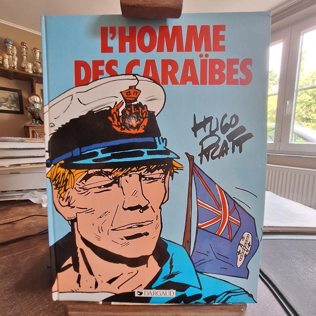 l'homme des caraibes pratt dargaud, Enlèvement ou Envoi, Une BD, Utilisé, Hugo Pratt