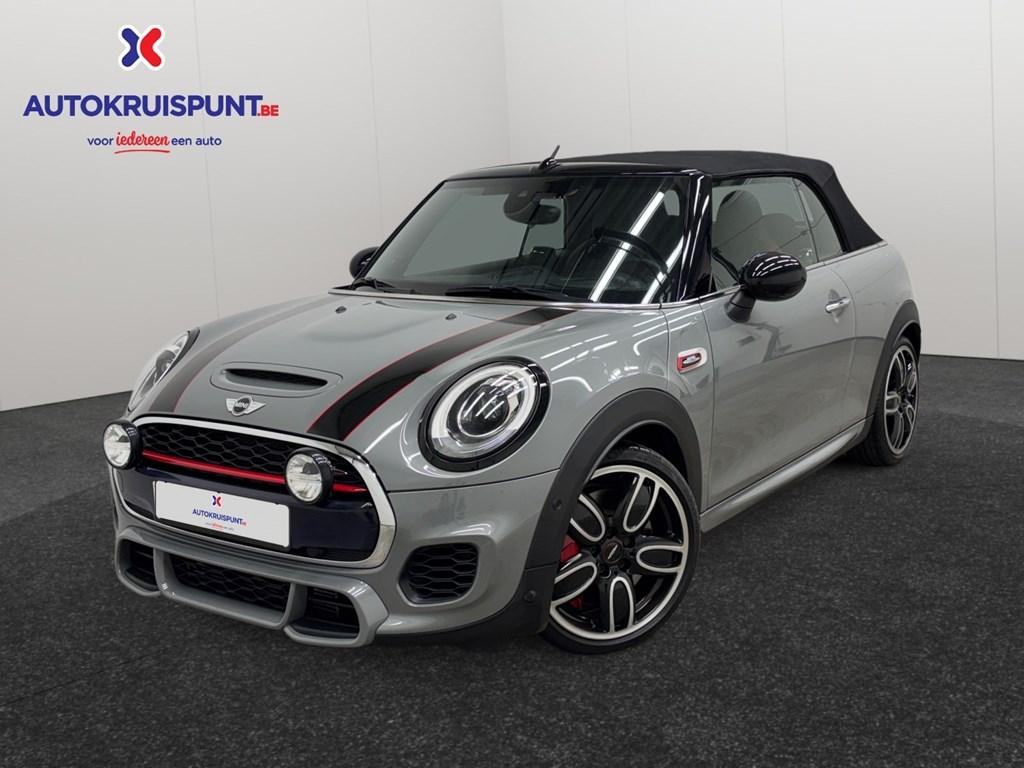 MINI Cooper Cabrio 2.0 JCW AUT. GPS Camera Harman Kardon Le, Auto's, Mini, Automaat, Cabriolet, 2 deurs, 171 kW