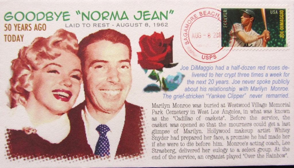 FDC USA- THEMA- LEGENDS OF AMERIKA- MARILYN MONROE-ZELDZAAM, Postzegels en Munten, Ophalen of Verzenden, Gestempeld, Noord-Amerika