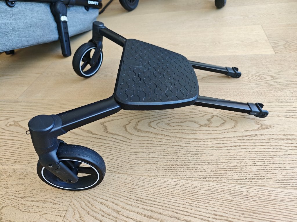 Dubatti kinderwagen + optie autozit, Gebruikt, Combiwagen, Luchtbanden, Ophalen