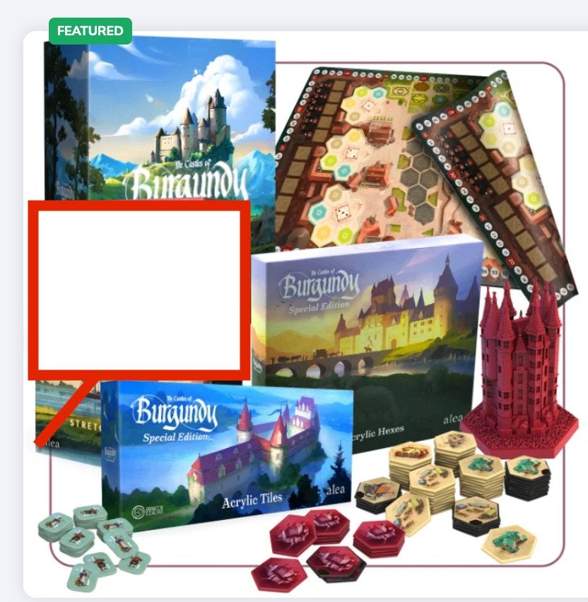 Castle of Burgundy - Special Edition + Acrylic Tokens, Hobby en Vrije tijd, Ophalen, Nieuw, Awaken Realms