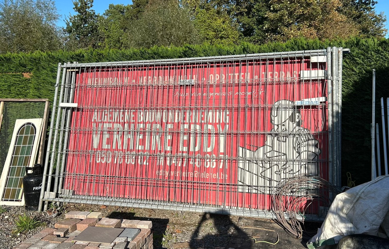 Werfhekkens, Ophalen, Gebruikt, IJzer, Overige typen