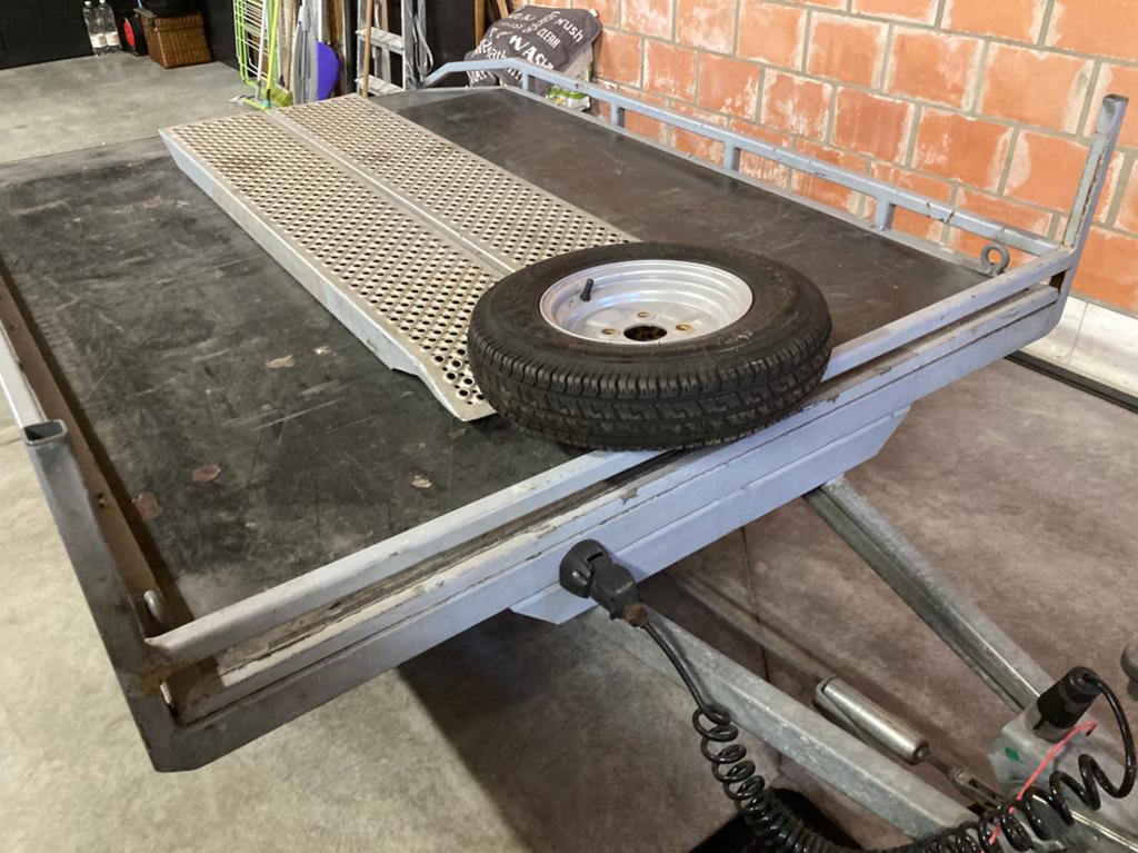 Plateau aanhangwagen, Auto diversen, Aanhangers en Bagagewagens, Gebruikt, Ophalen