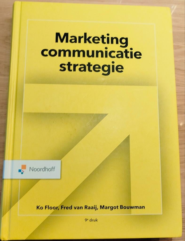 Ko Floor - Marketingcommunicatiestrategie, Boeken, Ophalen of Verzenden, Ko Floor; Fred van Raaij; Margot Bouwman