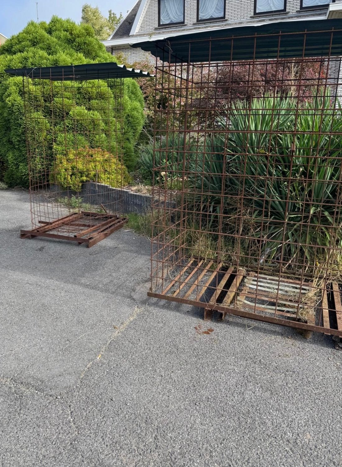 Brandhout droogrek, Tuin en Terras, Ophalen