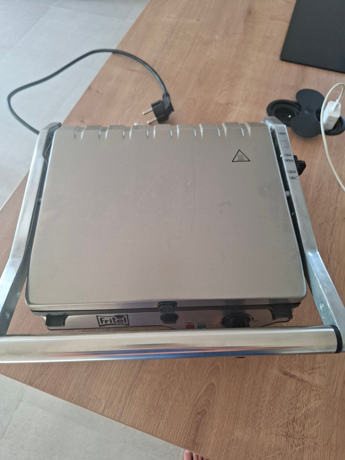 croque monsieur machine, Ophalen