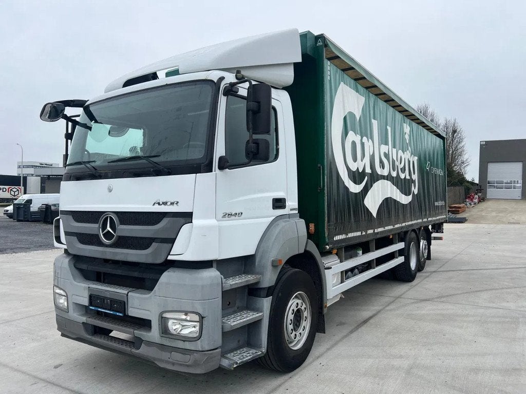 Mercedes-Benz AXOR 2640 - DRANKENOPBOUW - LAADBRUG DHOLLANDI, Auto's, Automaat, Euro 5, 295 kW, Mercedes-Benz