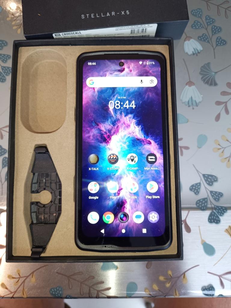 Crosscall Stellar x5 met toebehoren, Telecommunicatie, Mobiele telefoons | Overige merken, Ophalen