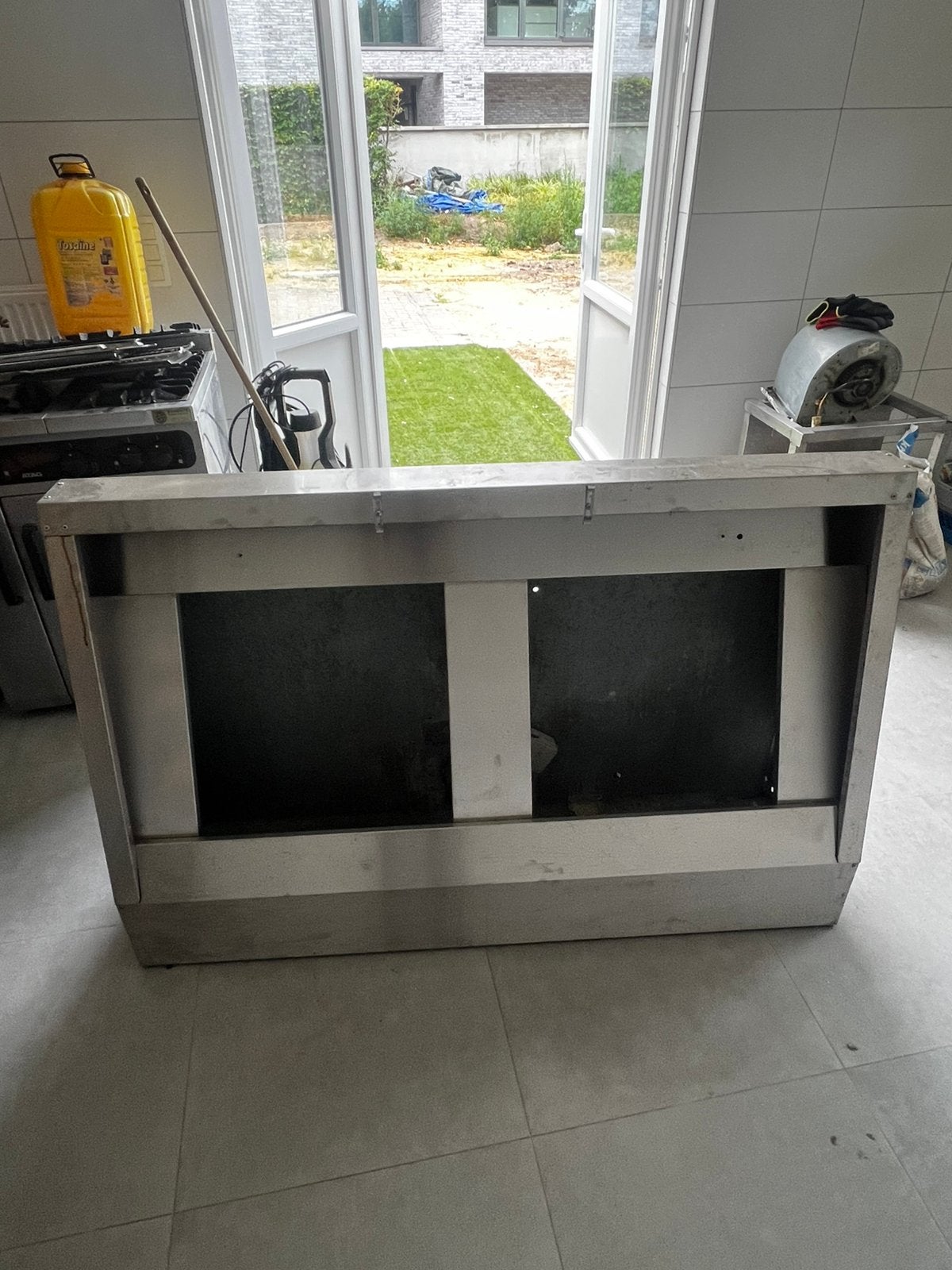 Horecadampkap 1.50x1m, Maison & Meubles, Cuisine | Éléments de cuisine, Comme neuf, Enlèvement