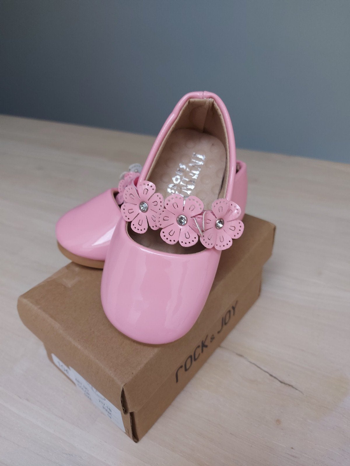 Roze meisjesschoenen maat 19 – ZGAN, Enlèvement ou Envoi, Fille, Bottines, Comme neuf