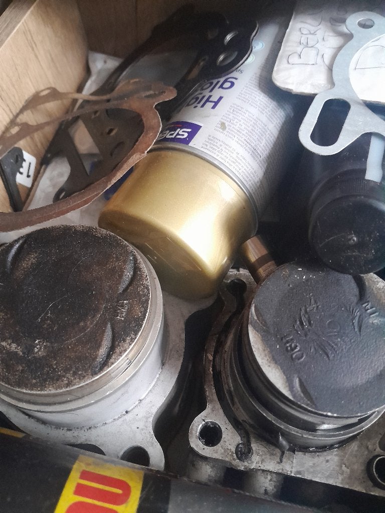 Motor cilinders, Ophalen