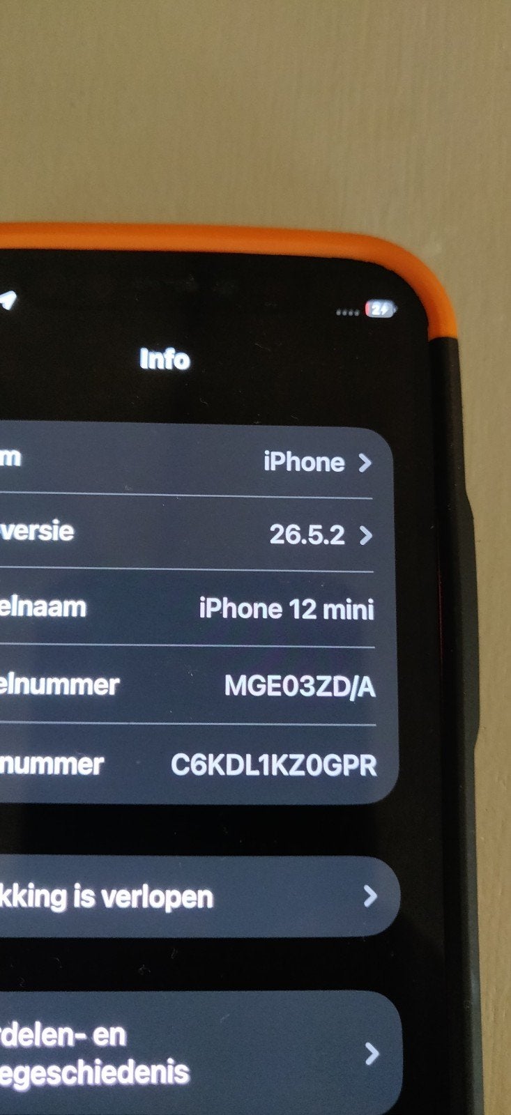 iPhone 12 mini, Telecommunicatie, Ophalen, IPhone 12