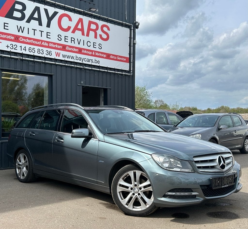 Mercedes Benz C200 Break 2012 AUTOMAAT PANODAK 2.2 DIESEL, Autos, Mercedes-Benz, Euro 5, Achat, Entreprise, USB