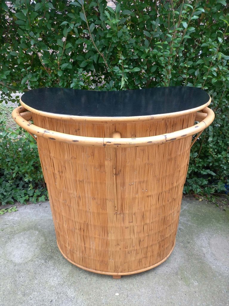 MOOIE TIKI BAR jaren ´60, zeer goede staat, Gentbrugge, Huis en Inrichting, Ophalen