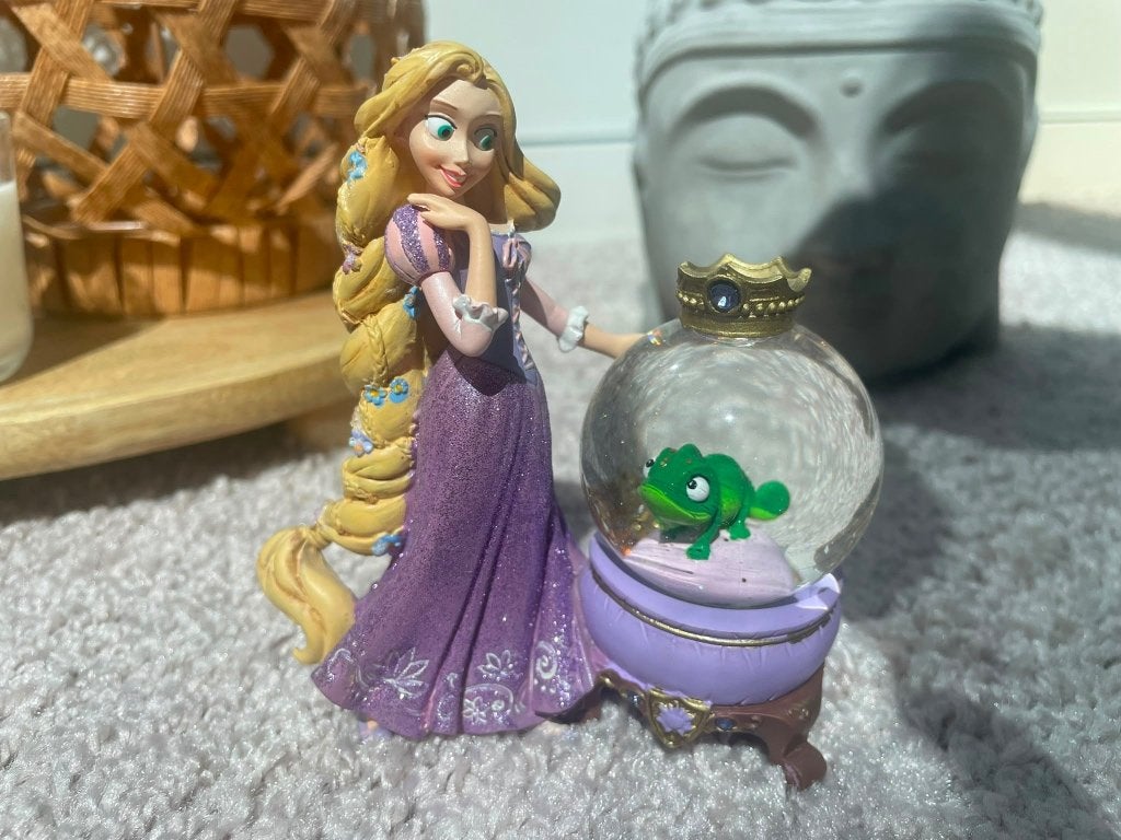 Petite Boule à neige / Snowglobe Disney Raiponce -, Verzamelen, Disney, Ophalen, Zo goed als nieuw