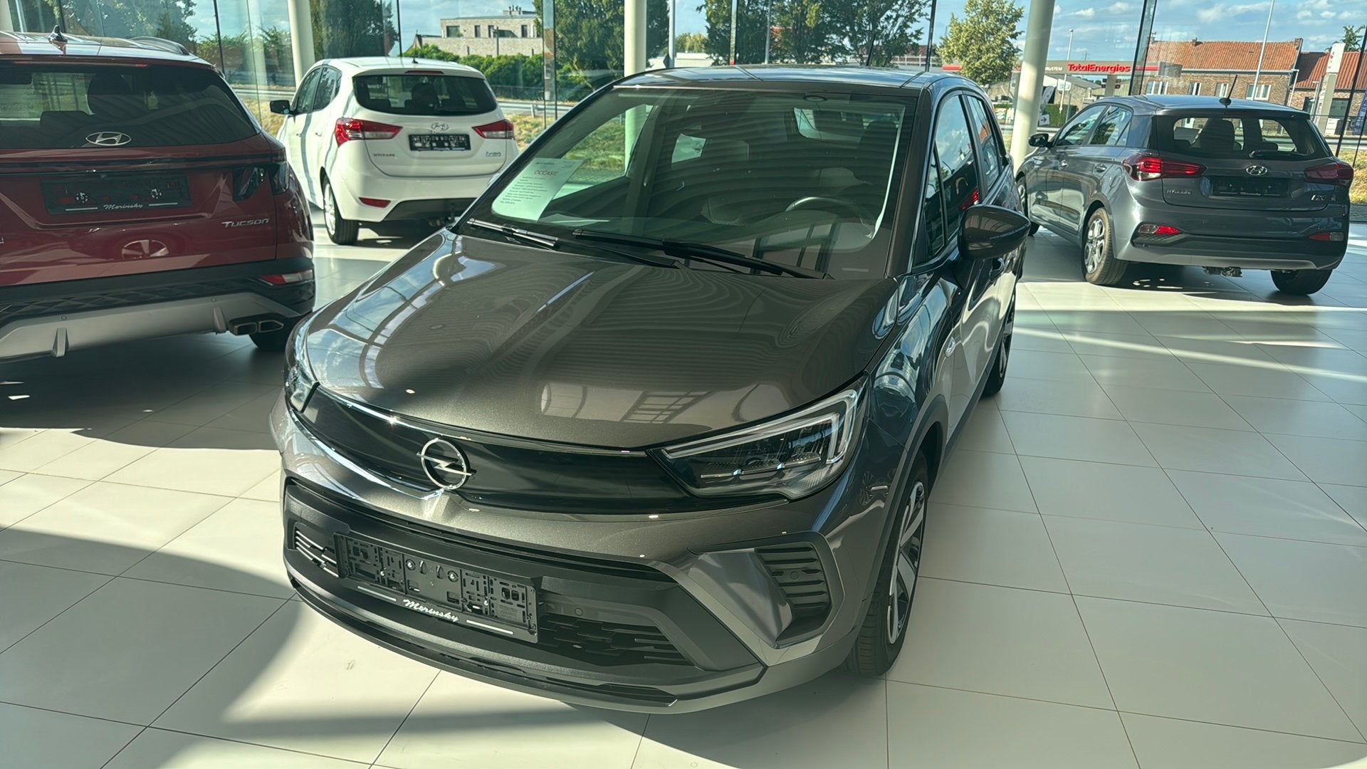 Opel Crossland 1 ste eigenaar benzine Manueel, Auto's, Stof, 5 deurs, Particulier, Zilver of Grijs