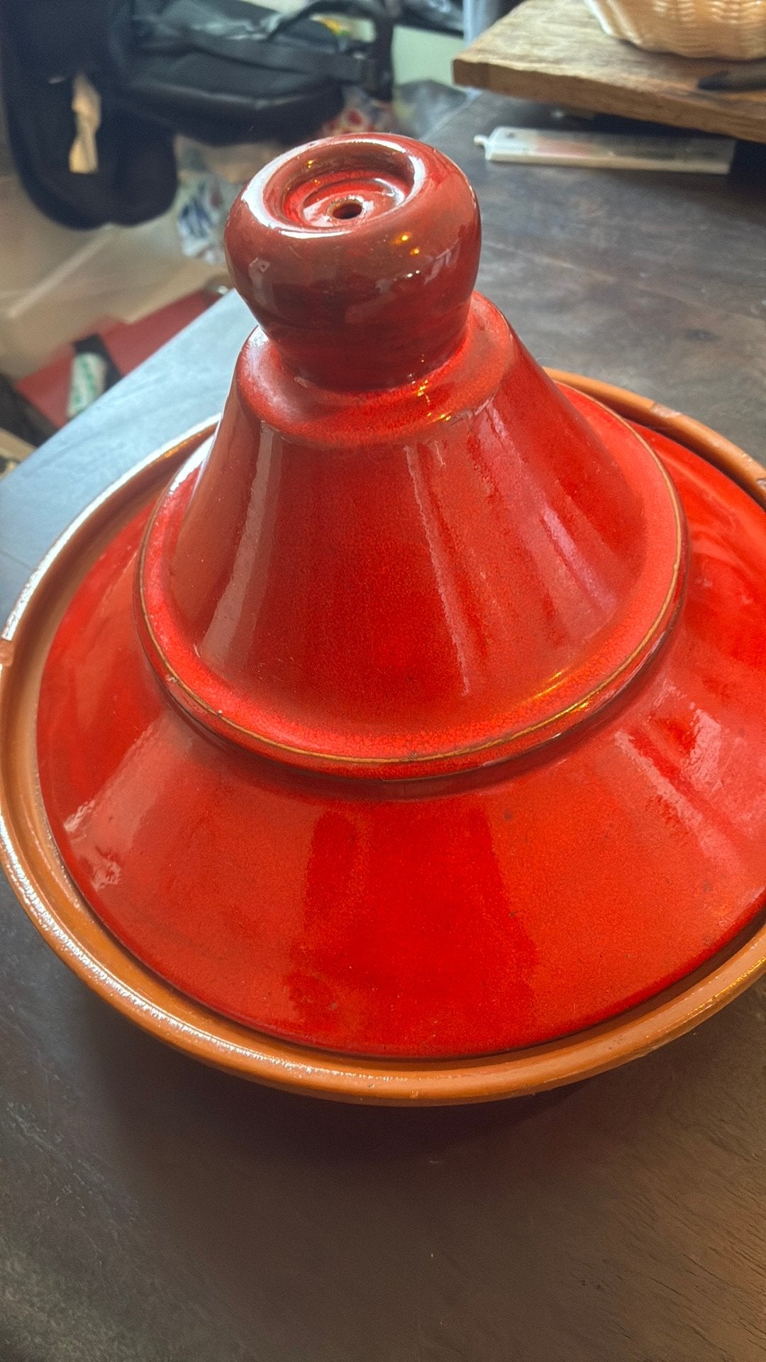 Tajine - licht beschadigd, Enlèvement, Comme neuf, Tajine