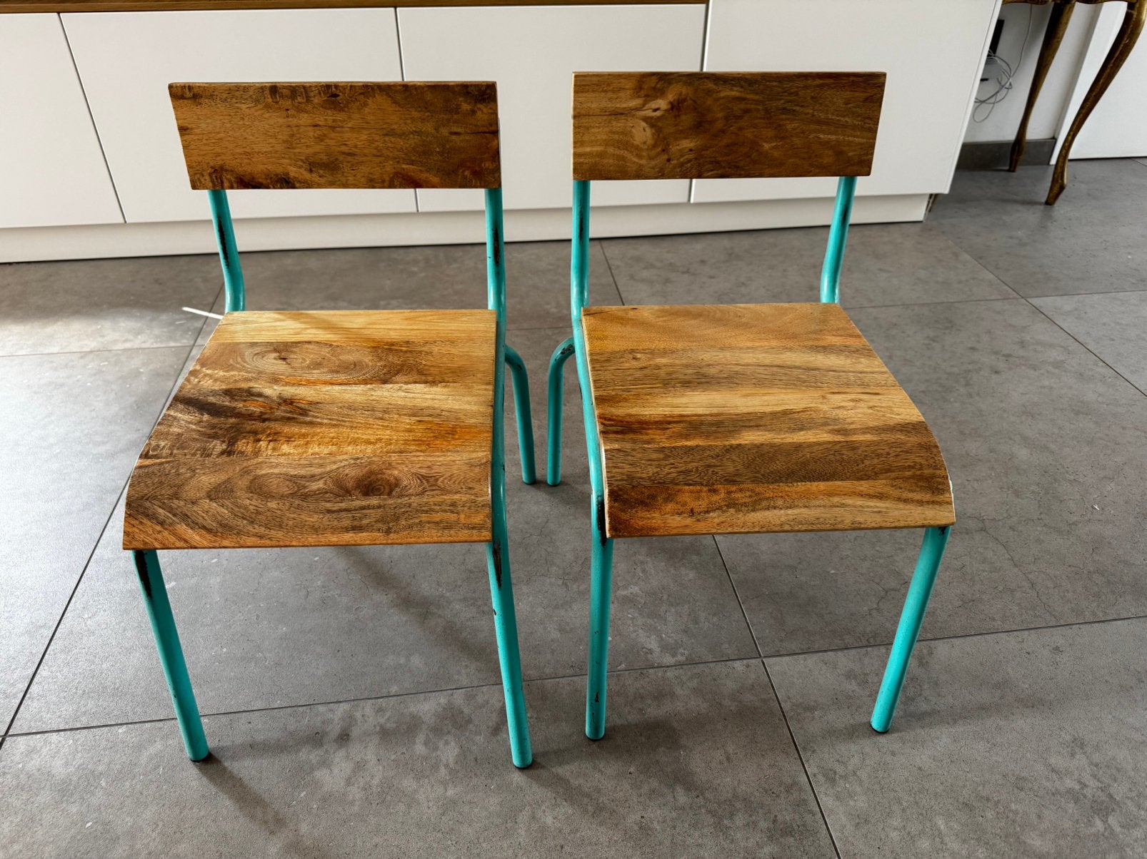 Kinderstoeltjes kids depot, Huis en Inrichting, Stoelen, Ophalen, Zo goed als nieuw, Metaal