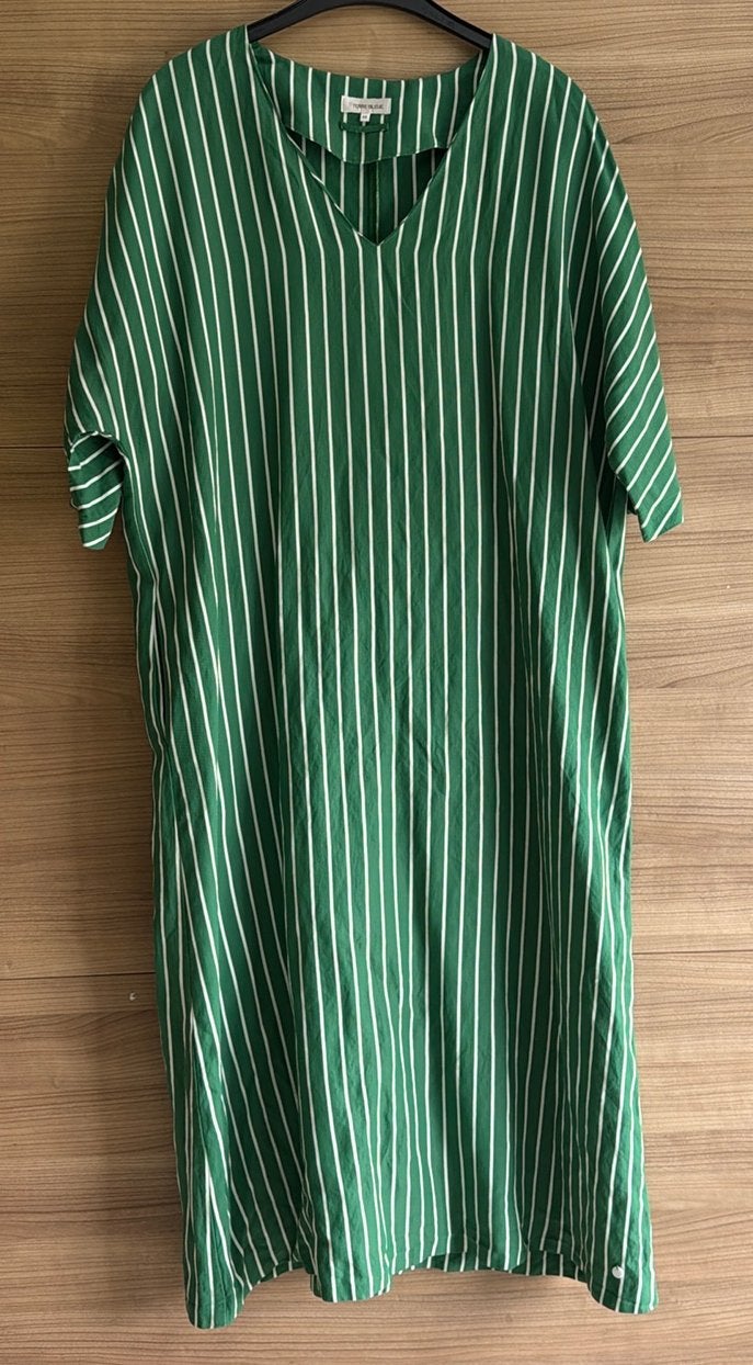 Groen wit kleedje terre bleue maat 44, Kleding | Dames, Ophalen of Verzenden, Zo goed als nieuw, Maat 42/44 (L), Groen