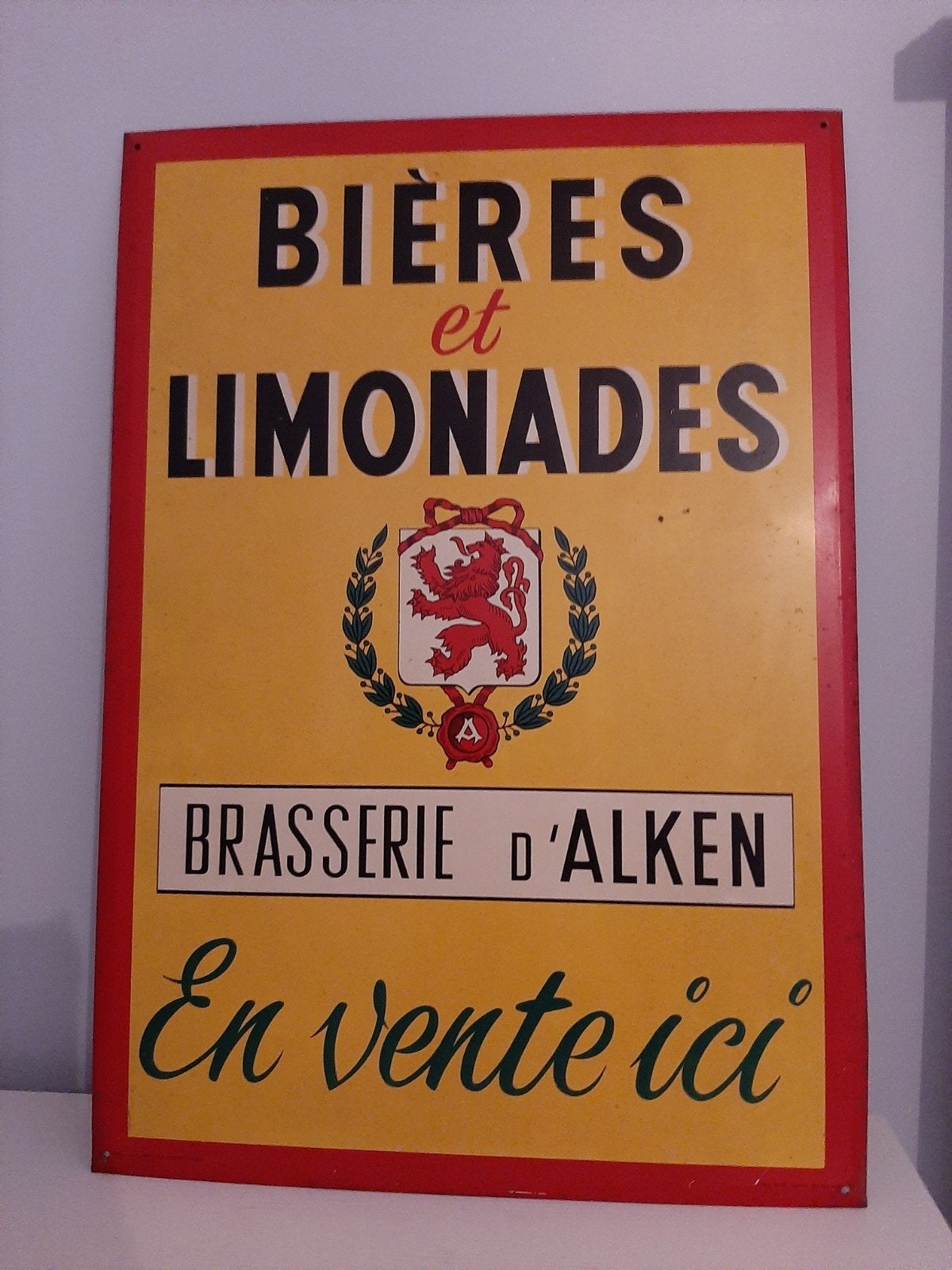 Brasserie Alken., Ophalen