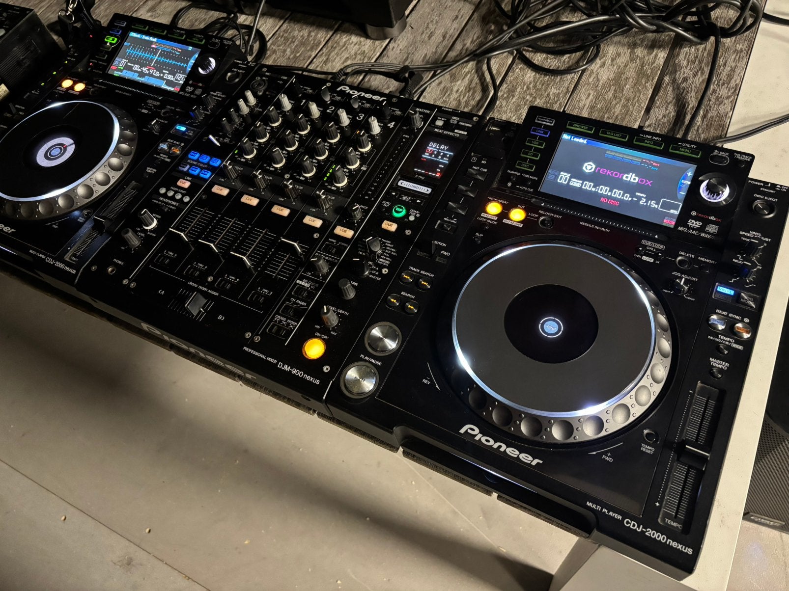 Pioneer dj Set: DJM 900 Nexus & 2x CDJ 2000 Nexus, Musique & Instruments, Enlèvement, Utilisé, DJ-Set, Pioneer