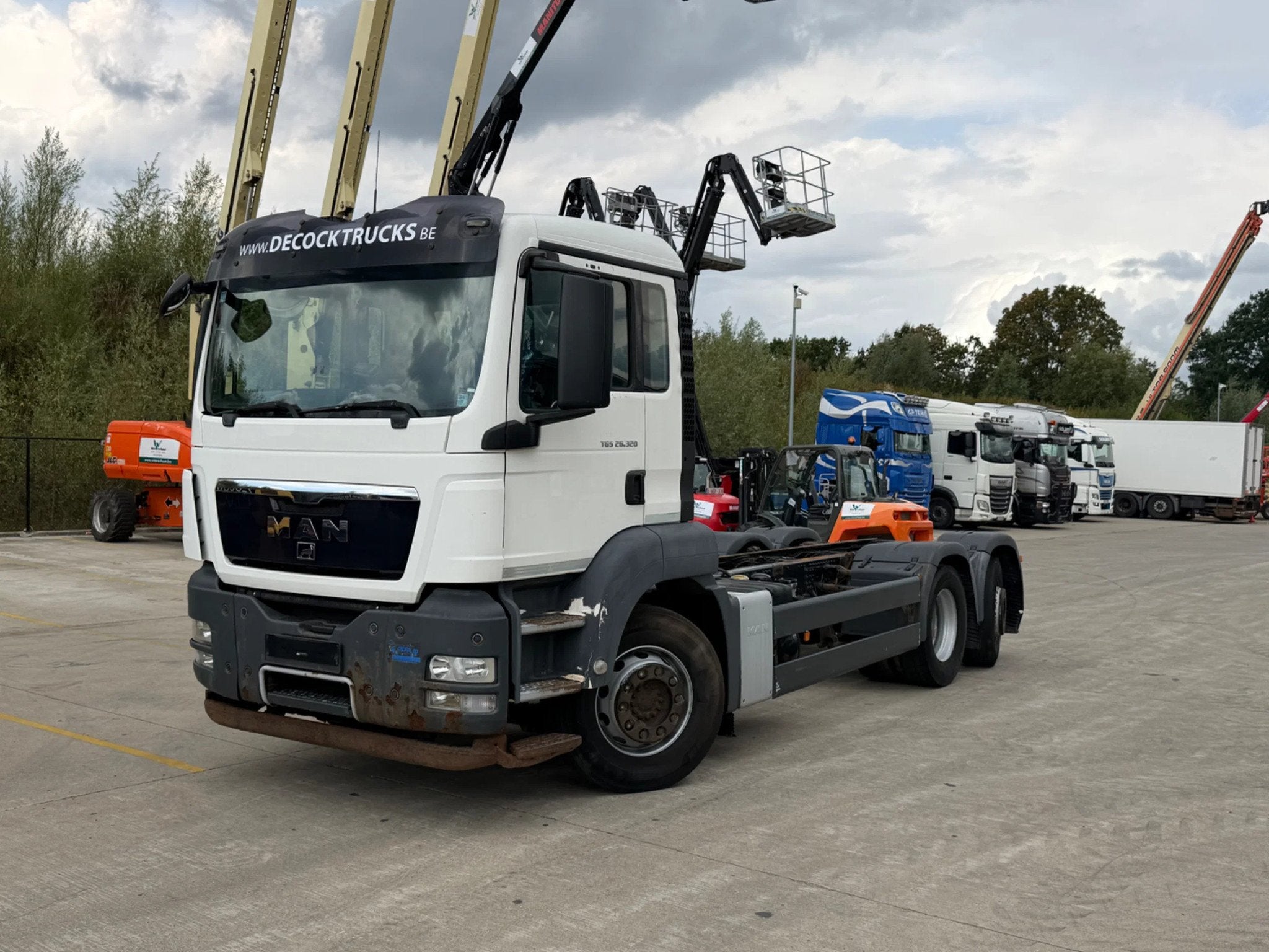 MAN TGS 26.320 WB 5.55M EURO5(2) (bj 2011), Auto's, Automaat, Euro 5, Bedrijf, Te koop