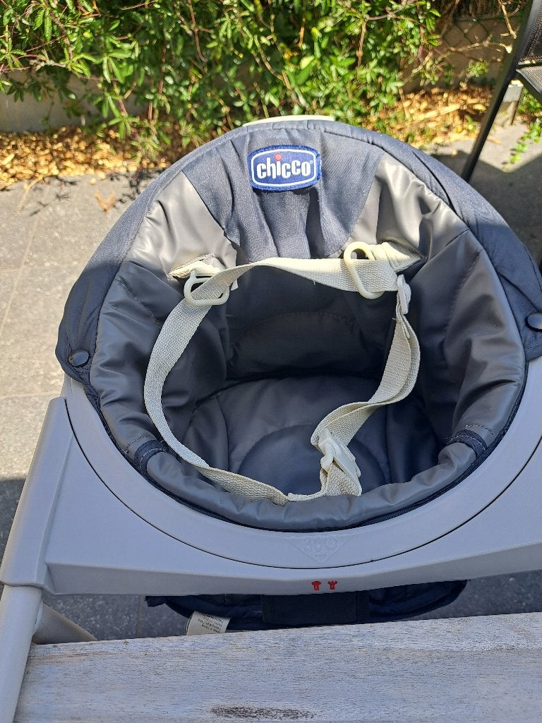 Hangstoel baby Chicco 360, Kinderen en Baby's, Kinderstoelen, Ophalen, Gebruikt, Hangstoel, Gordel(s)