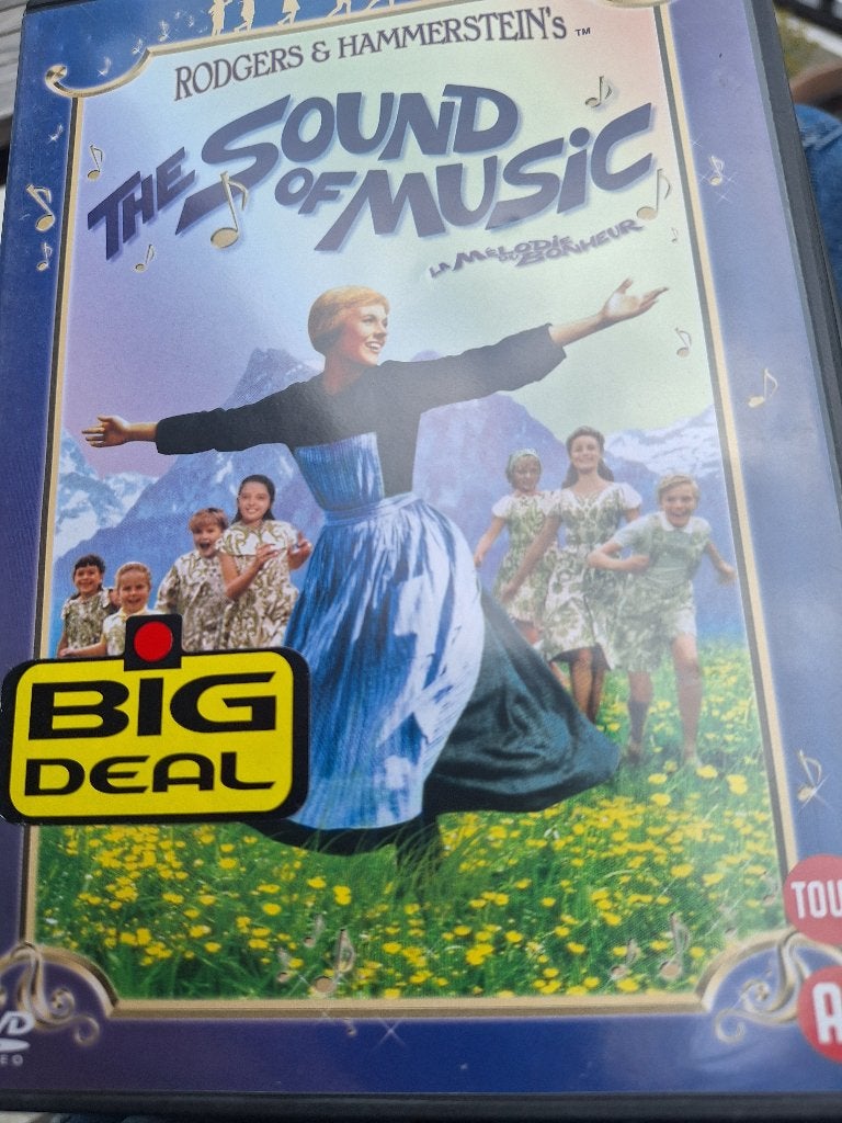 The sound of music, dvd, ndl ondertiteld, Cd's en Dvd's, Dvd's | Klassiekers, Ophalen of Verzenden, Gebruikt