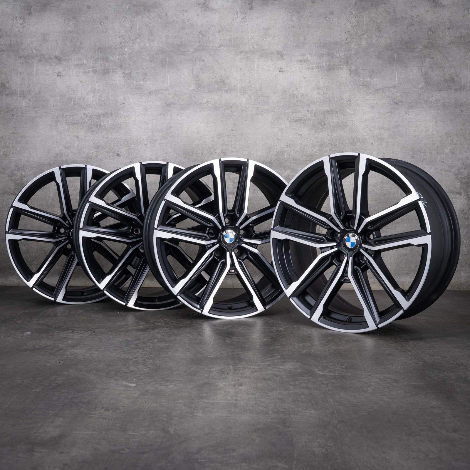 4 roues BMW M 19 pouces – Jantes + pneus Goodyear Runflat, Enlèvement, 19 pouces, Pneu(s)