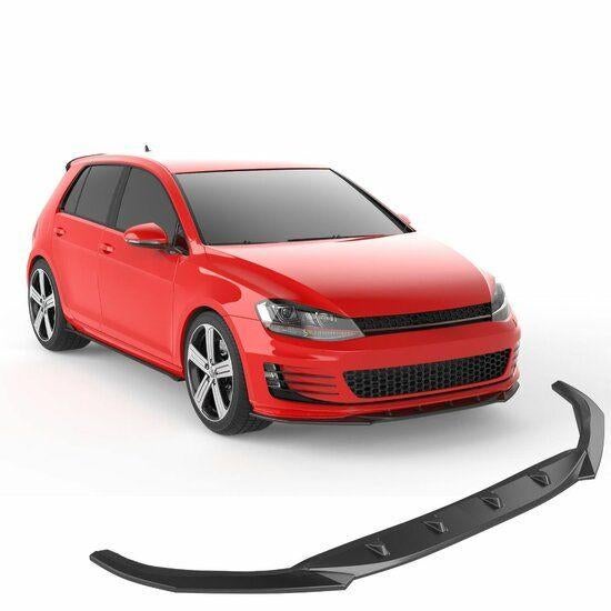 APEX Spoiler Splitter voor Volkswagen Golf GTI Mk7 glans Zwa, Envoi