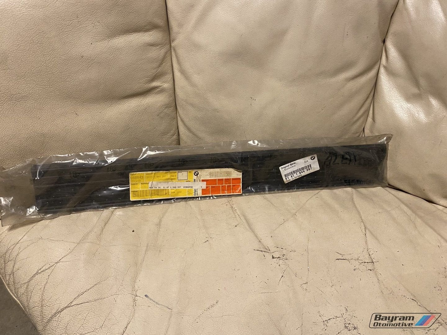 Bmw E34 instaplijst nieuw links rechts 51471944397 5-serie m, Gebruikt, -, -, Ophalen of Verzenden