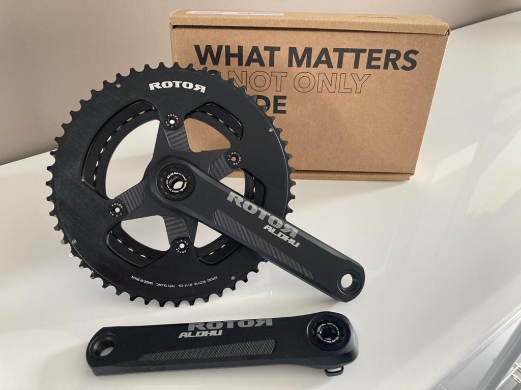 ROTOR Aldhu crankset SHIMANO 24mm 52x36 170mm, Vélos & Vélomoteurs, Vélos Pièces, Neuf, Pédalier ou Pédales, Enlèvement ou Envoi