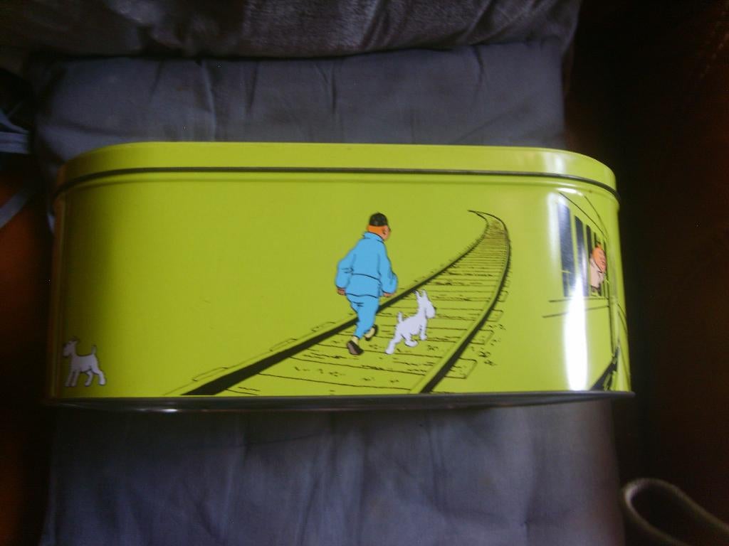 boîte à biscuit Tintin, Enlèvement ou Envoi, Neuf, Biscuits, Autres marques