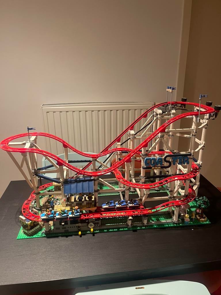 Lego 10261 roller coaster, Kinderen en Baby's, Speelgoed | Duplo en Lego, Ophalen, Gebruikt, Lego